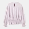 T-Shirt mit gerafften Details T-Shirt mit gerafften Details