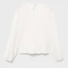 T-Shirt mit gerafften Details T-Shirt mit gerafften Details