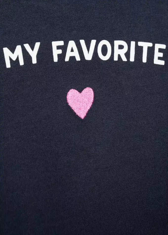 T-Shirt mit Herz-Motiv