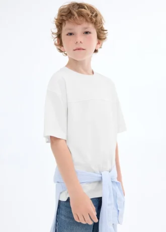 T-Shirt mit Nahtdetails
