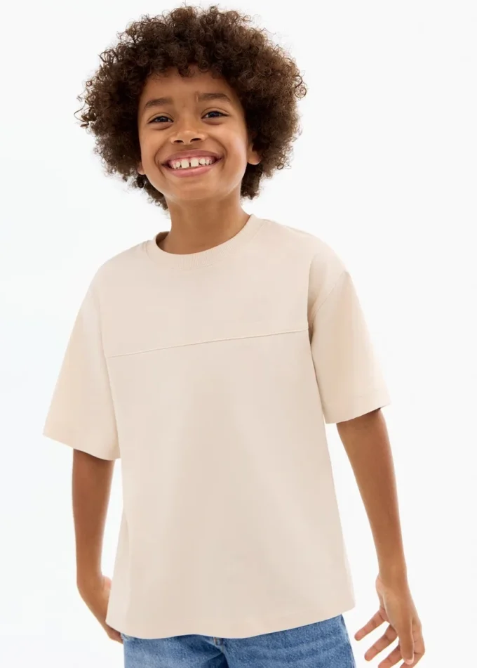 T-Shirt mit Nahtdetails T-Shirt mit Nahtdetails