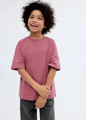 T-Shirt mit Nahtdetails