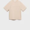 T-Shirt mit Nahtdetails T-Shirt mit Nahtdetails