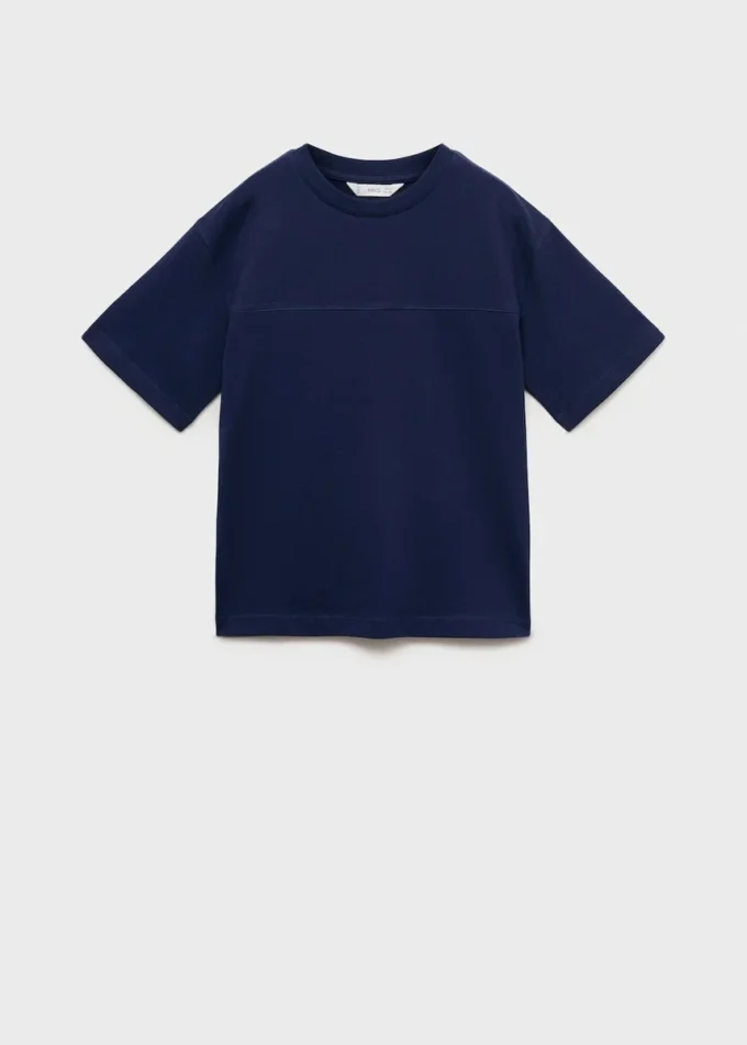 T-Shirt mit Nahtdetails T-Shirt mit Nahtdetails