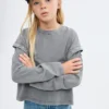 T-Shirt mit Perlendetails