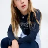 T-Shirt mit Perlenstickerei T-Shirt mit Perlenstickerei