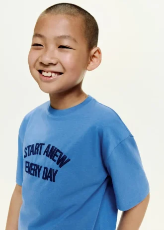 T-Shirt mit Reliefdruck