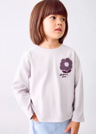 T-Shirt mit Stickerei