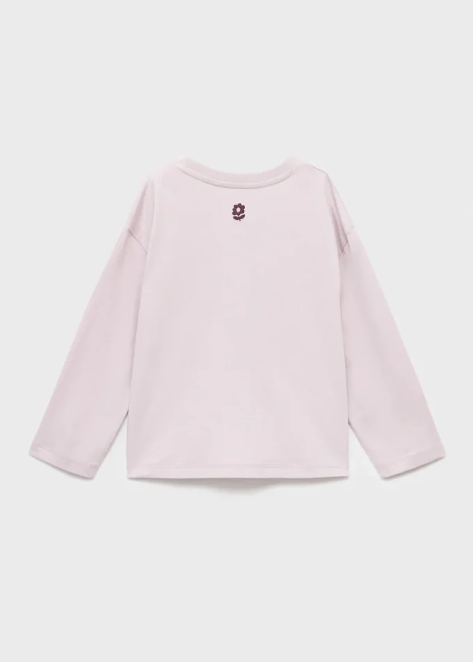 T-Shirt mit Stickerei T-Shirt mit Stickerei