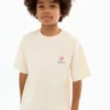 T-Shirt mit tropischem Print
