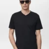 T-Shirt mit V-Ausschnitt