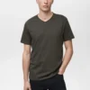 T-Shirt mit V-Ausschnitt