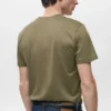 T-Shirt mit V-Ausschnitt