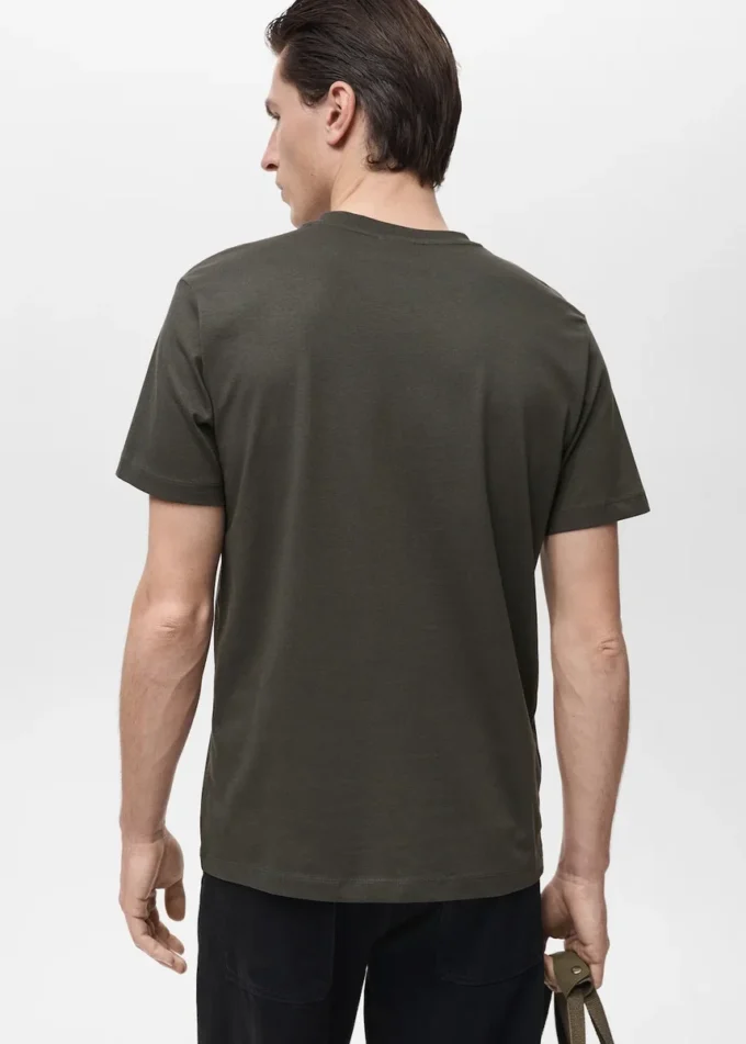 T-Shirt mit V-Ausschnitt