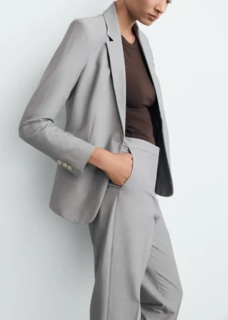 Taillierter Anzugblazer