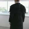 Taillierter, gesteppter Anorak mit Kapuze Taillierter, gesteppter Anorak mit Kapuze