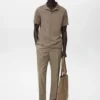 Tapered-Crop-Hose aus Baumwolle Tapered-Crop-Hose aus Baumwolle
