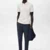Tapered-Crop-Hose aus Baumwolle