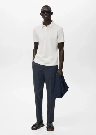 Tapered-Crop-Hose aus Baumwolle