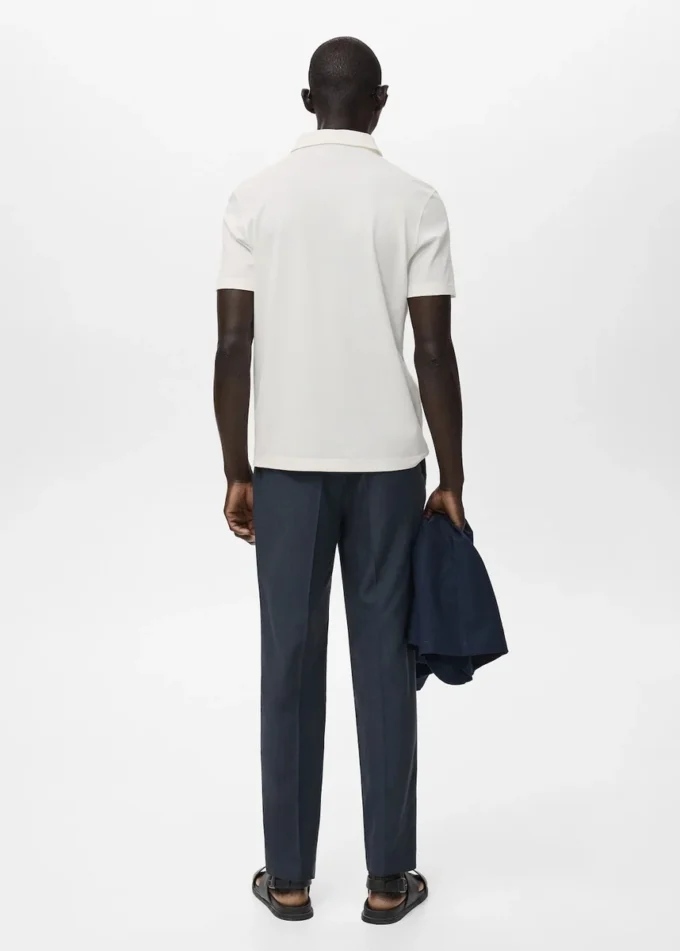 Tapered-Crop-Hose aus Baumwolle