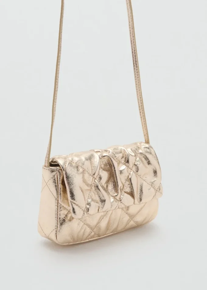 Tasche mit Metallic-Effekt