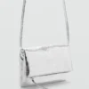 Tasche mit Metallic-Effekt