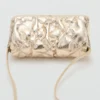 Tasche mit Metallic-Effekt