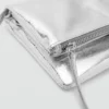 Tasche mit Metallic-Effekt