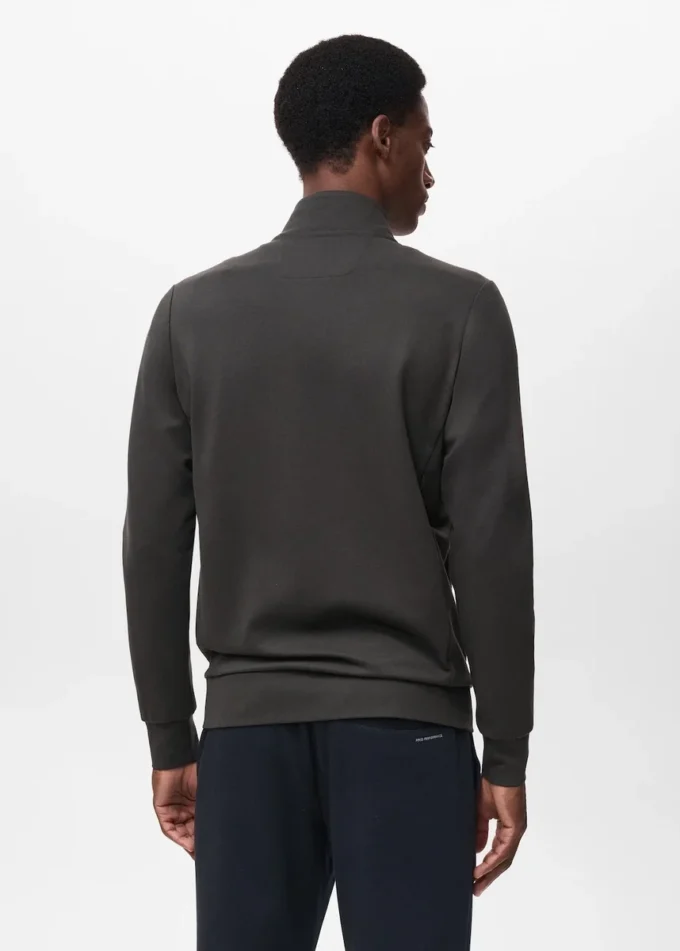 Technisches Sweatshirt mit regulärer Passform Technisches Sweatshirt mit regulärer Passform
