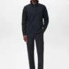 Technisches Sweatshirt mit Reißverschluss und regulärer Passform