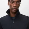 Technisches Sweatshirt mit Reißverschluss und regulärer Passform