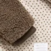 Teddybär-Mantel mit Kapuze und Ohren Teddybär-Mantel mit Kapuze und Ohren