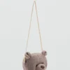 Teddybär-Tasche in Lammfelloptik Teddybär-Tasche in Lammfelloptik