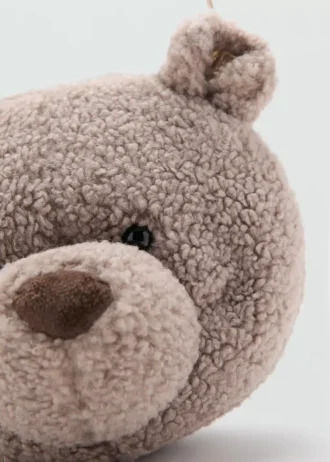 Teddybär-Tasche in Lammfelloptik