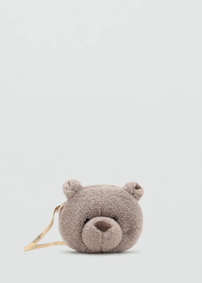 Teddybär-Tasche in Lammfelloptik Teddybär-Tasche in Lammfelloptik