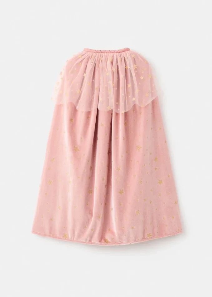 Tüllcape mit Glitzersternen