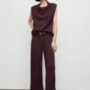 Top mit drapiertem Ausschnitt Top mit drapiertem Ausschnitt