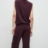 Top mit drapiertem Ausschnitt Top mit drapiertem Ausschnitt