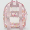 Transparenter Konfetti-Rucksack