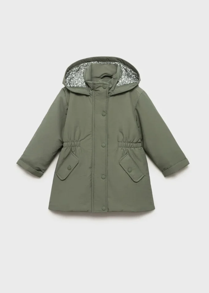 Trenchcoat mit Kapuze Trenchcoat mit Kapuze