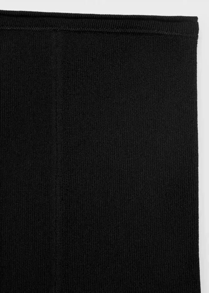 Trägerloses Strickoberteil