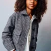 Tweed-Wollmantel Tweed-Wollmantel