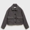 Tweed-Wollmantel Tweed-Wollmantel