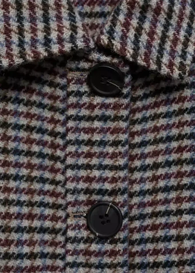 Tweed-Wollmantel Tweed-Wollmantel