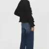 Tweedjacke mit ausgefransten Enden Tweedjacke mit ausgefransten Enden