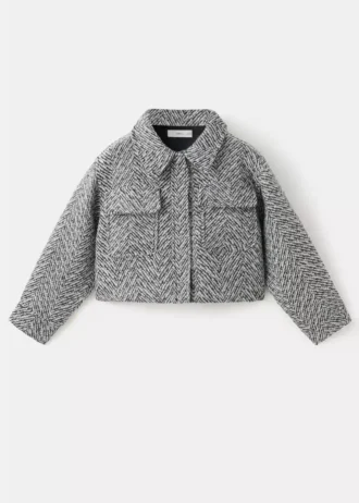 Tweedjacke mit Lurex-Details