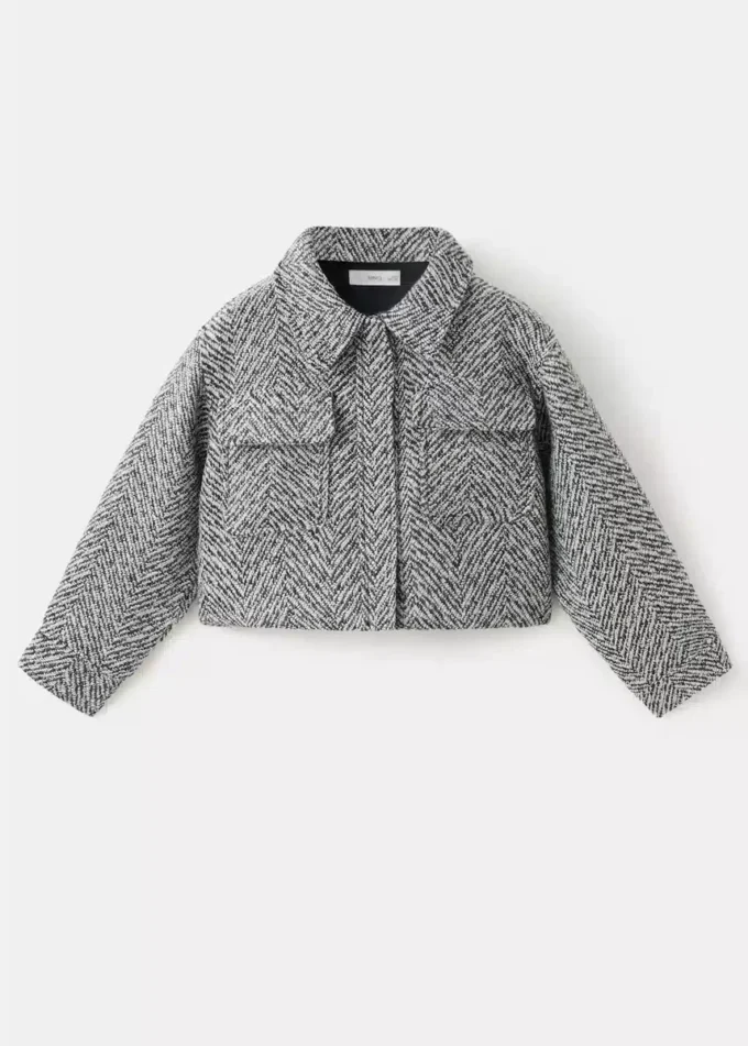 Tweedjacke mit Lurex-Details Tweedjacke mit Lurex-Details