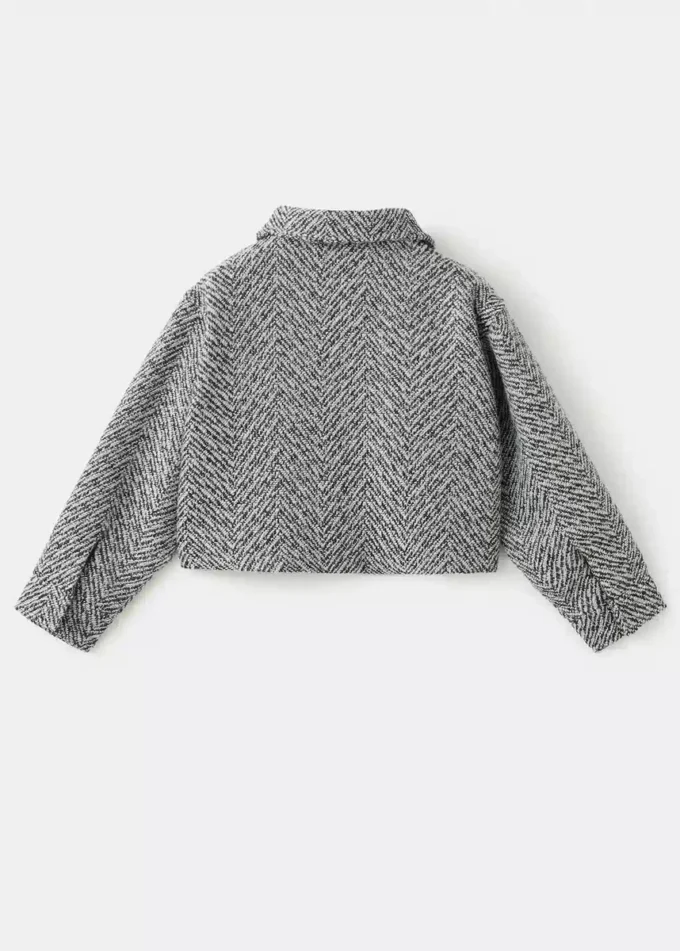 Tweedjacke mit Lurex-Details Tweedjacke mit Lurex-Details