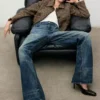 Tweedjacke mit Pelzkragen Tweedjacke mit Pelzkragen