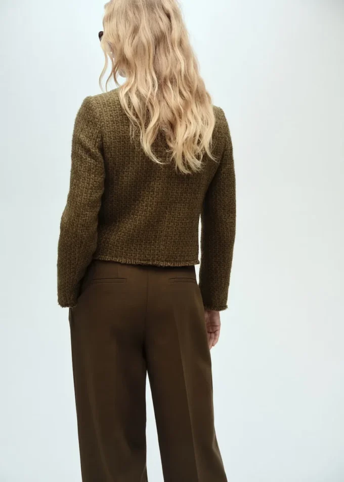 Tweedjacke mit Schmuckknöpfen Tweedjacke mit Schmuckknöpfen